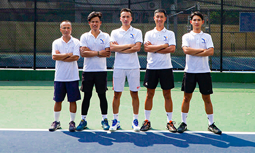 Đội ngũ thầy dạy Tennis tại VNTA Hà Nội