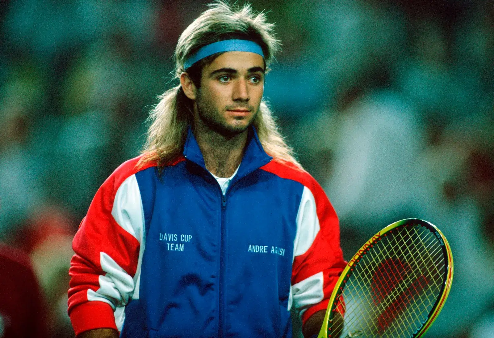 Andre Agassi hiện rất nổi tiếng với lối đánh vô cùng mạnh mẽ, thông minh.