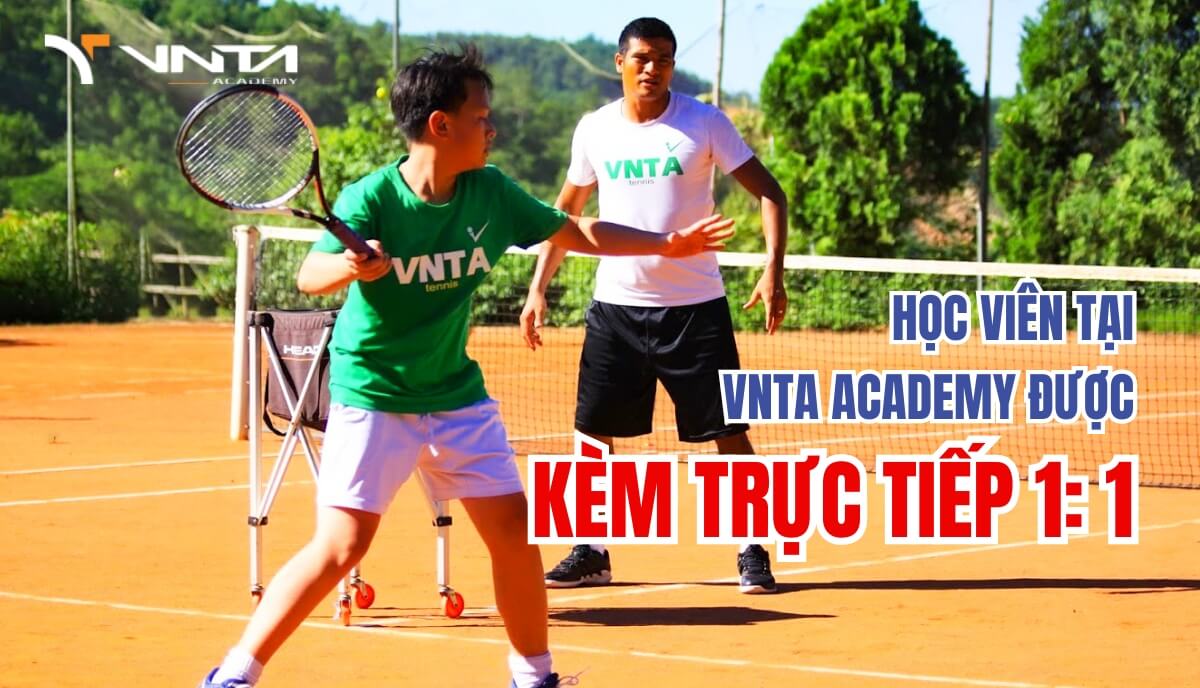 Học viên tại VNTA Academy được kèm trực tiếp 1: 1