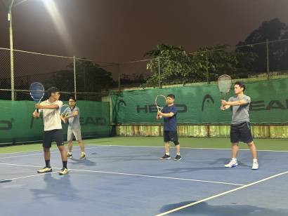 Khoá học Tennis nâng cao nhóm 3 tại HCM