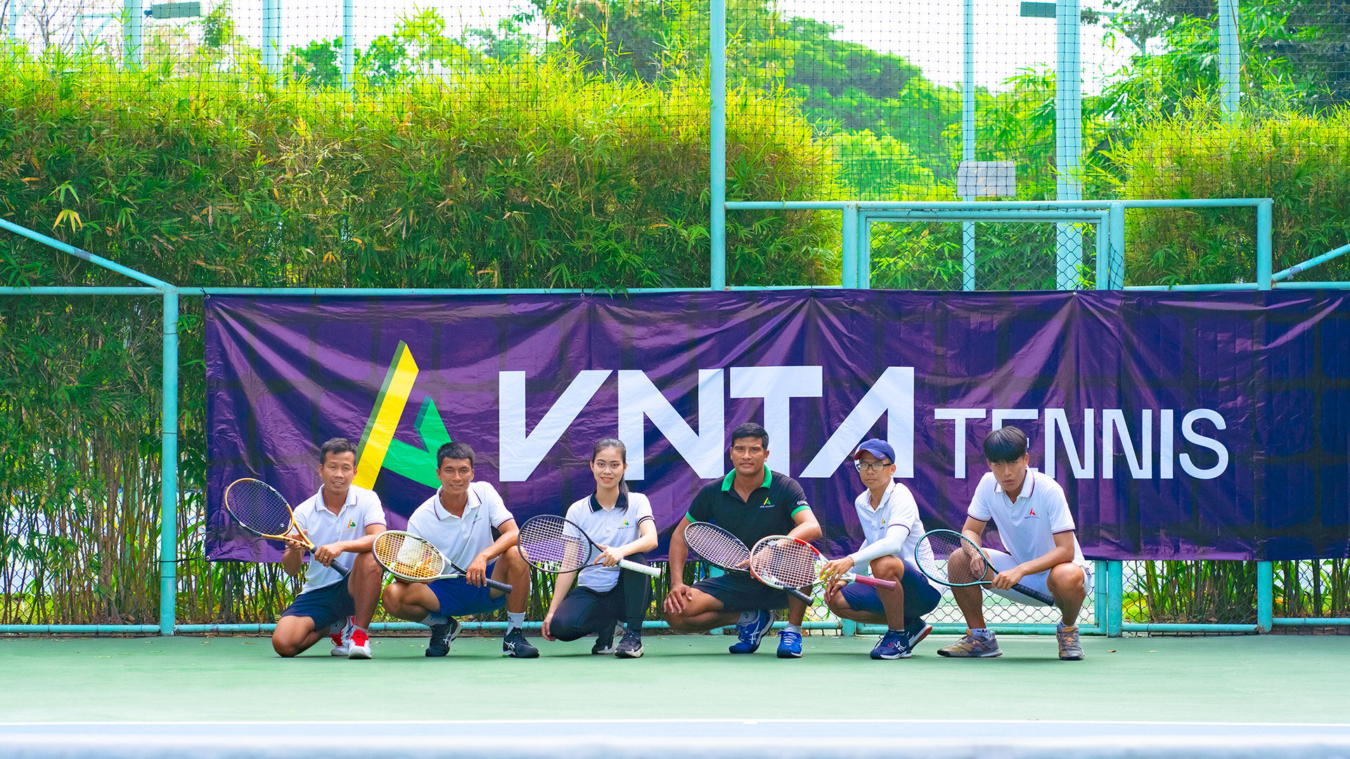 Đội ngũ huấn luyện viên đào tạo tại VNTA Academy