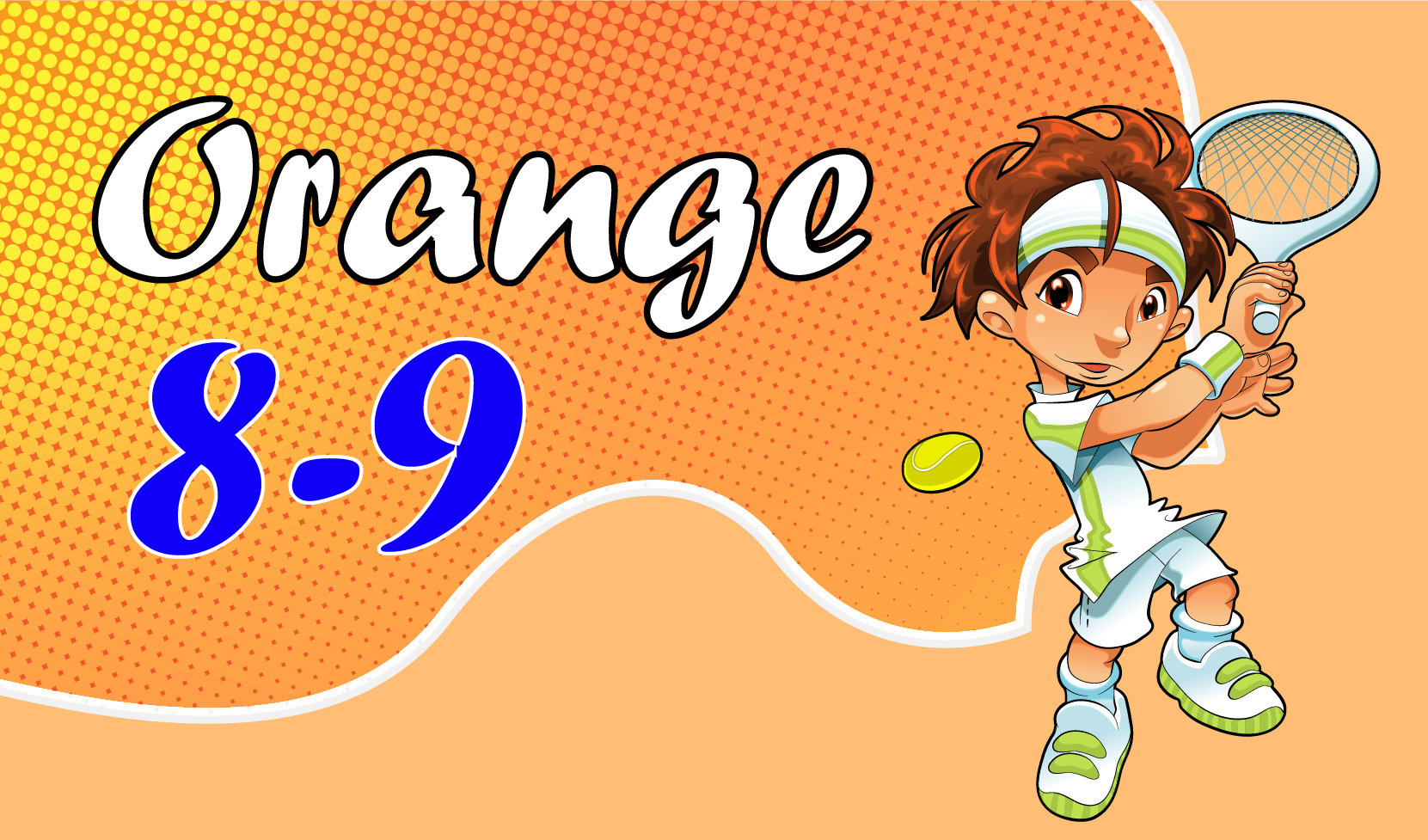 Dạy tennis trẻ em orange