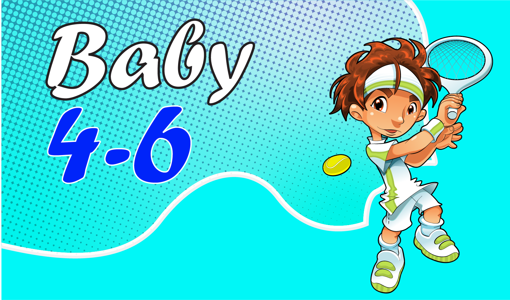 khoá học tennis trẻ em baby