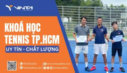 Khoá Học Tennis TPHCM uy tín, chất lượng | Học Viện VNTA Academy