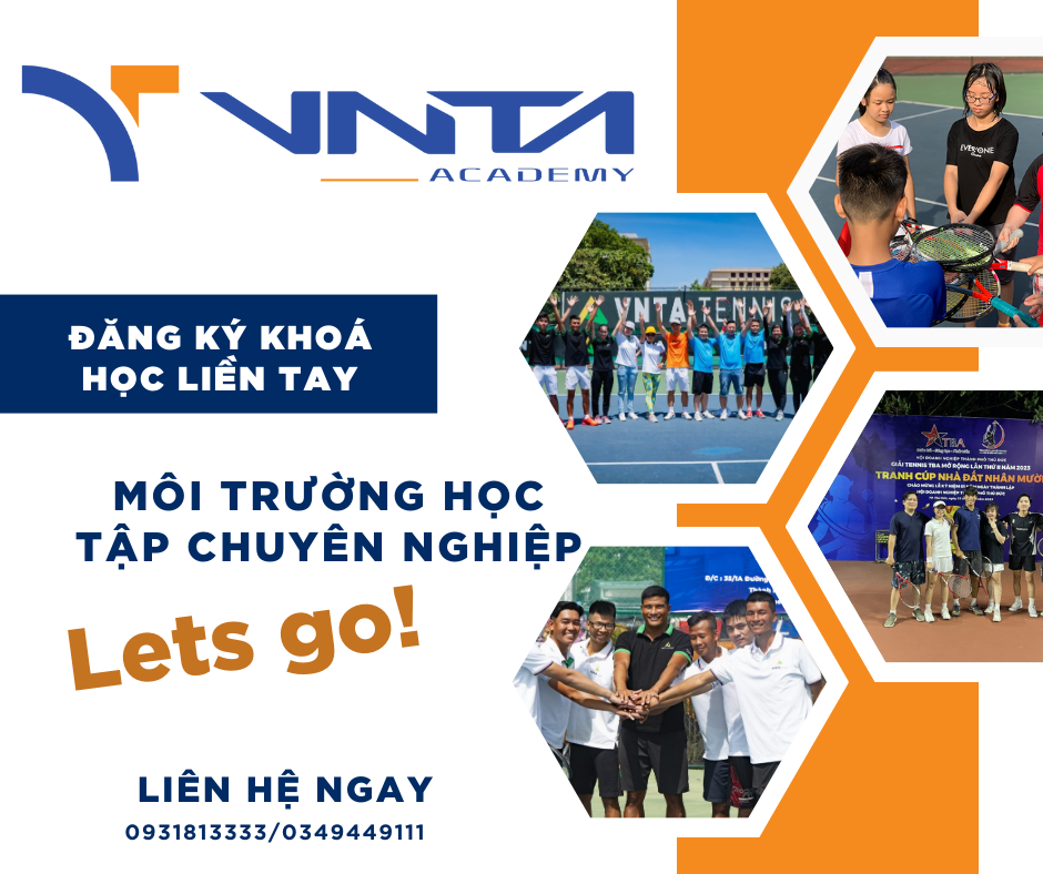 VNTA Academy - Học viện Tennis lớn nhất tại Đà Nẵng