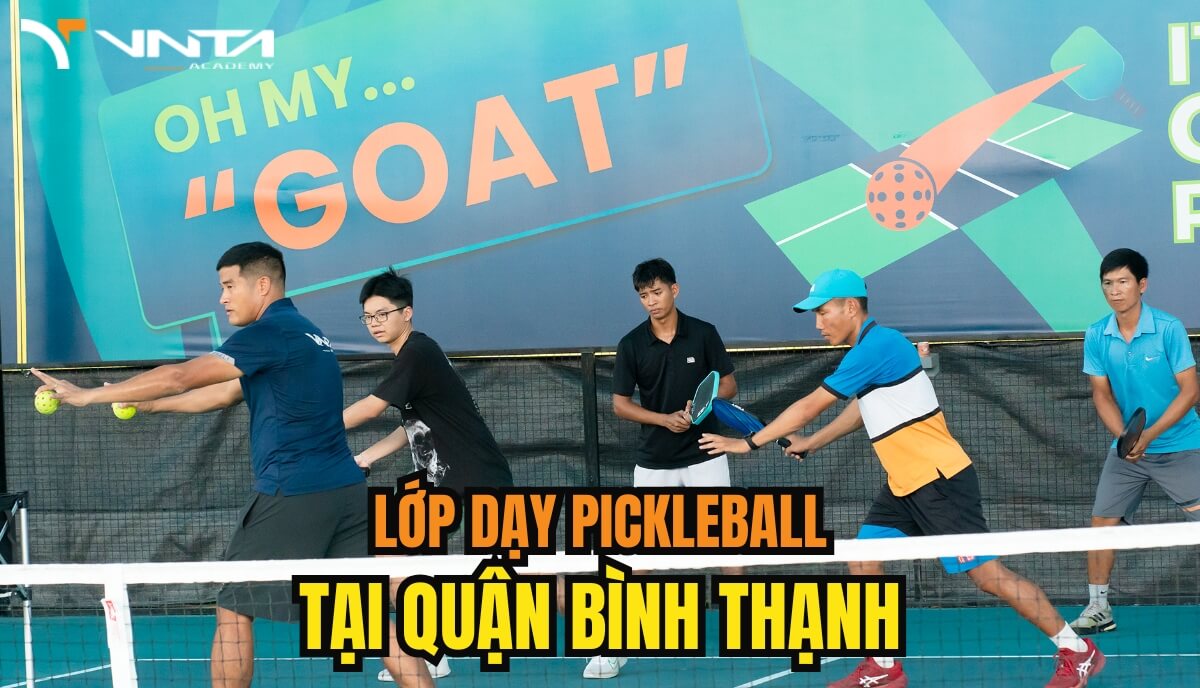 Các học viên tại Quận Bình Thạnh có thể lựa chọn tham gia các khóa học Pickleball tại nhiều sân tập khác nhau