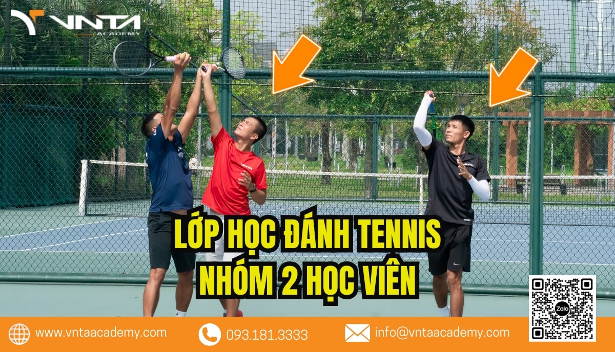 Học viện VNTA luôn mở cửa đón chào mọi người đam mê Tennis, bất kể tuổi tác, giới tính hay trình độ.