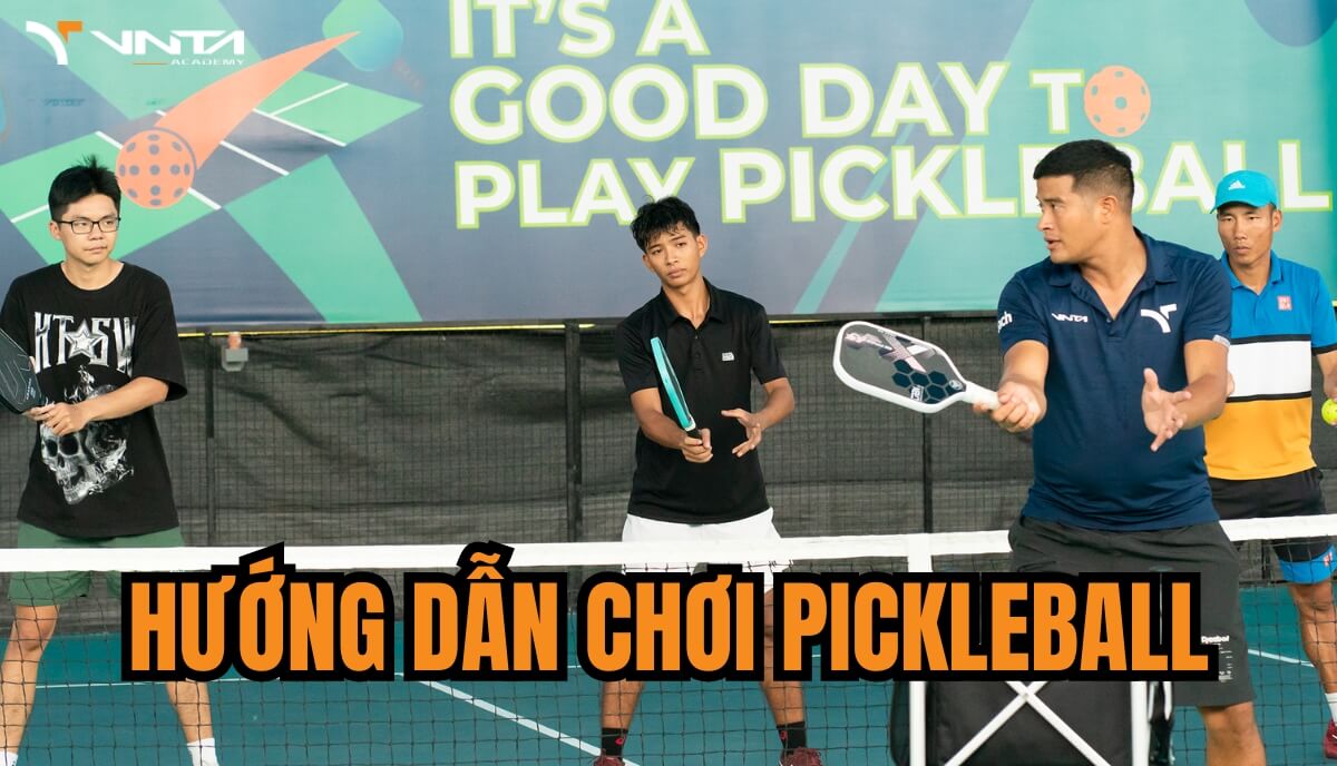 Sự Khác Nhau Giữa Pickleball Đơn Và Pickleball Đôi: Cách chơi Pickleball khá đơn giản