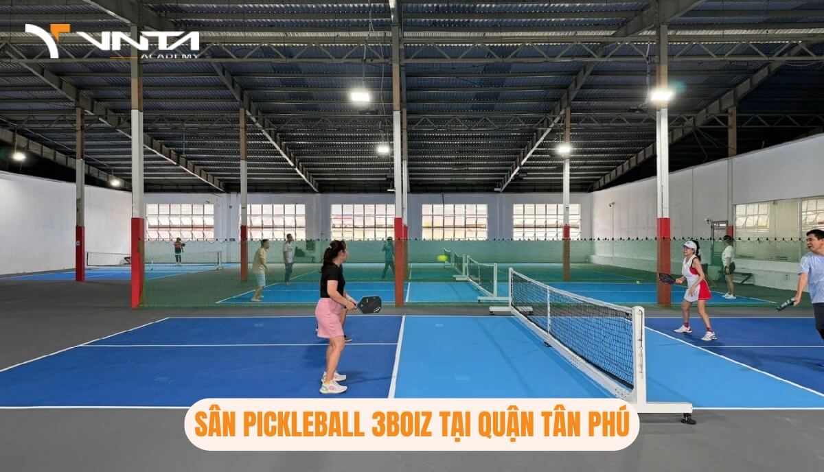 Review sân Pickleball 3BOIZ - Danh dách sân Pickleball tốt nhất tại quận Tân Phú