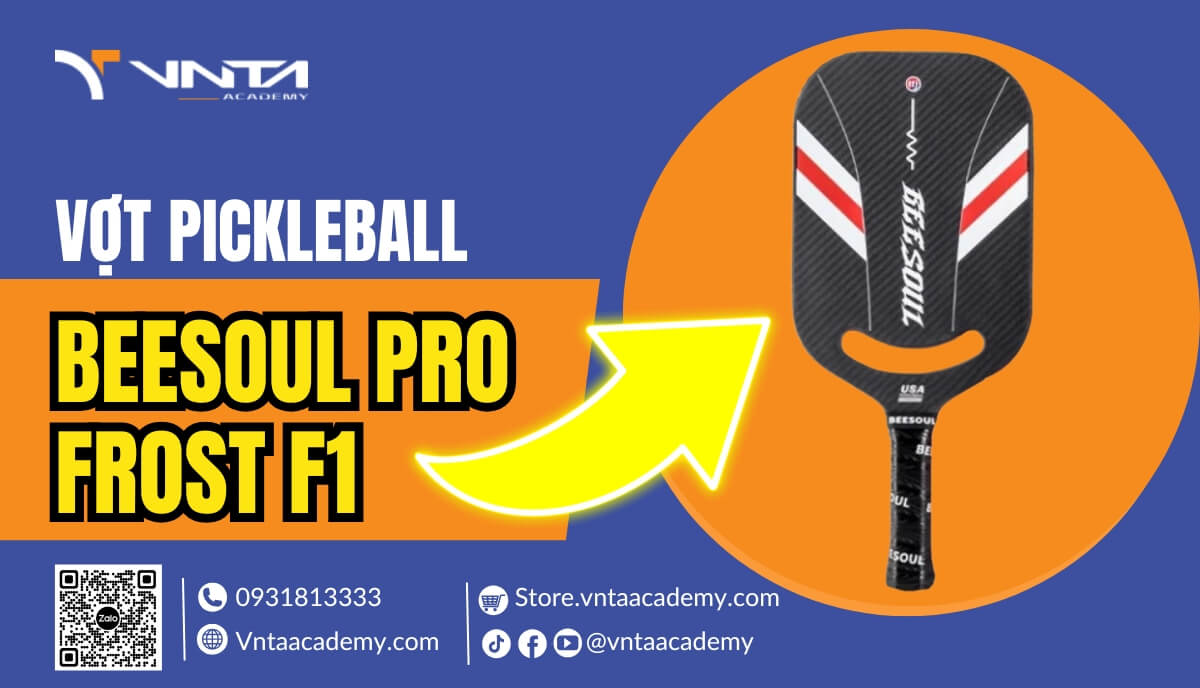 Review vợt Pickleball Beesoul Pro Frost F1 - Top cây vợt Pickleball giá trị nhất dành riêng cho dân chuyên nghiệp