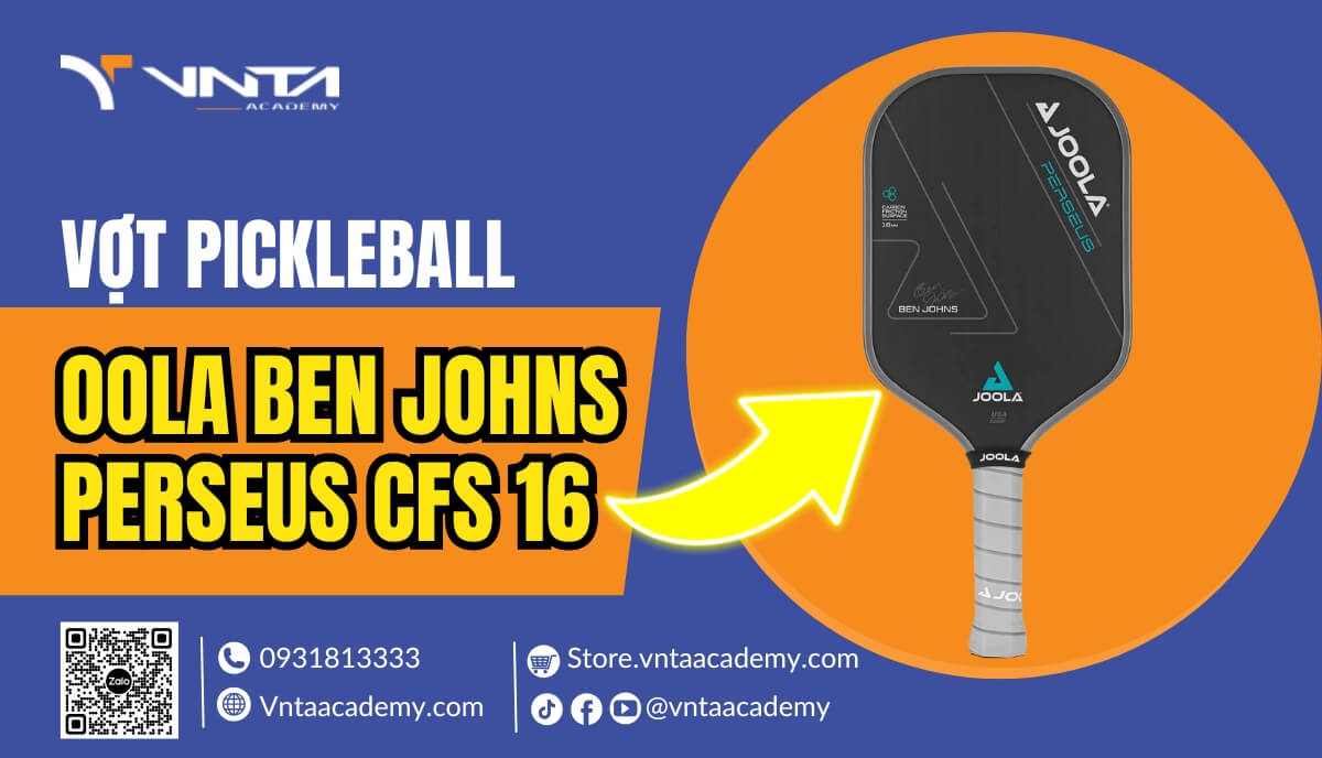 Review vợt Pickleball Joola Ben Johns Perseus CFS 16 - Một trong những cây vợt Pickleball đắt nhất thế giới nên mua