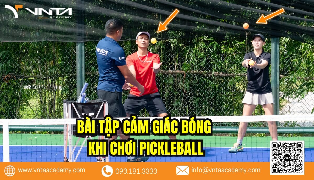 Các bài tập cảm giác bóng trong Pickleball không chỉ giúp làm quen với trái bóng mà còn mang lại nhiều lợi ích thiết thực