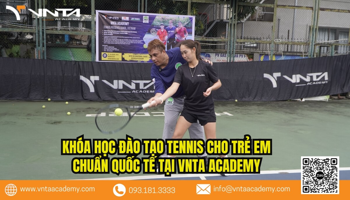 Môi trường học tập với chất lượng giảng dạy Tennis đạt chuẩn quốc tế