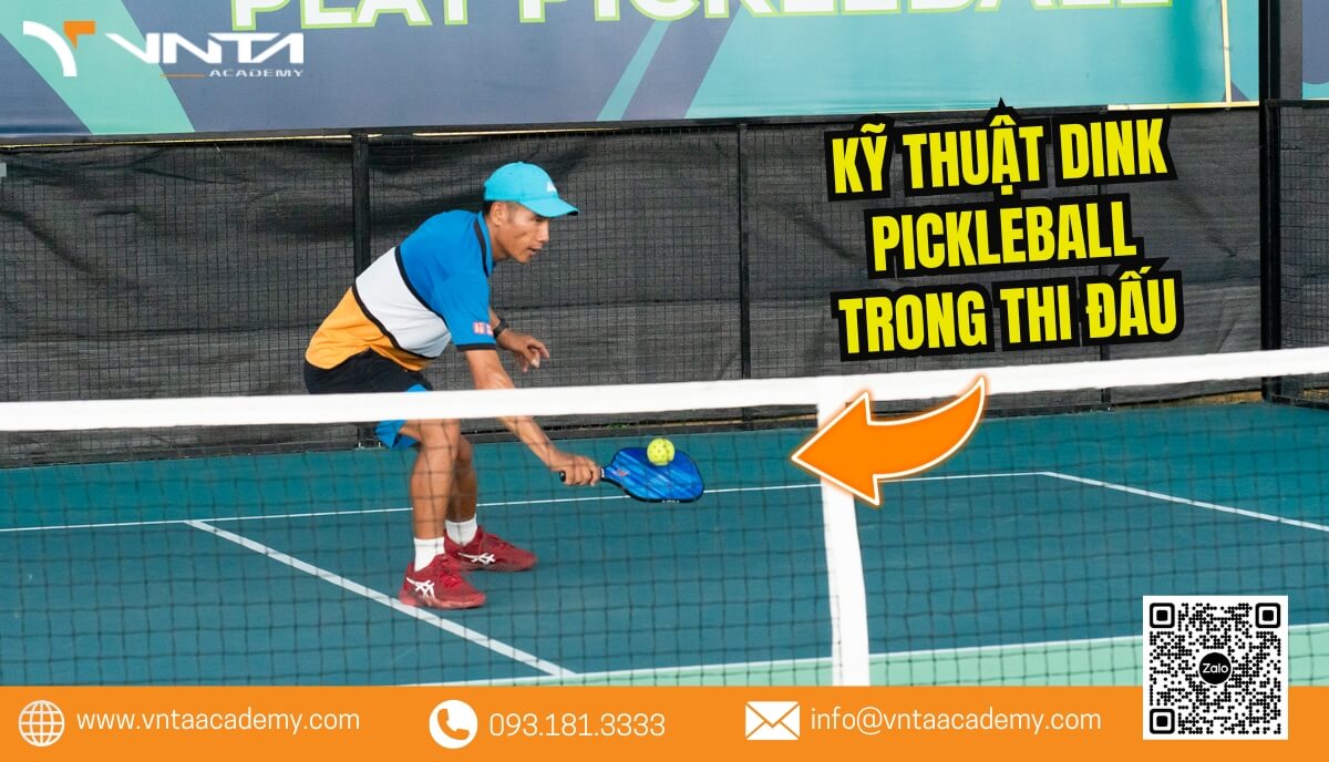 Lợi ích của việc sử dụng kỹ thuật Dink Pickleball trong thi đấu